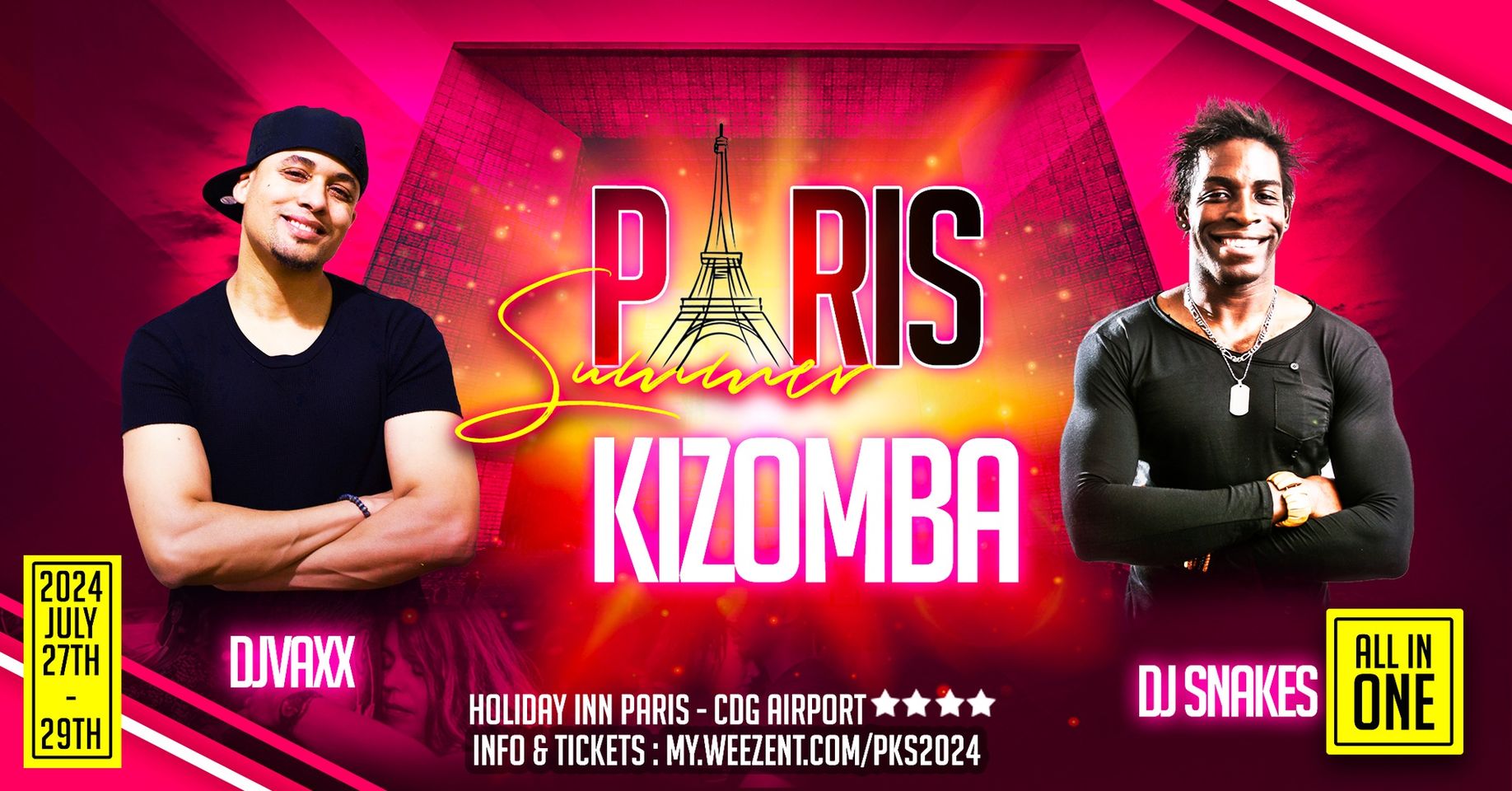 PARIS KIZOMBA SUMMER 2024. 7 Ed.