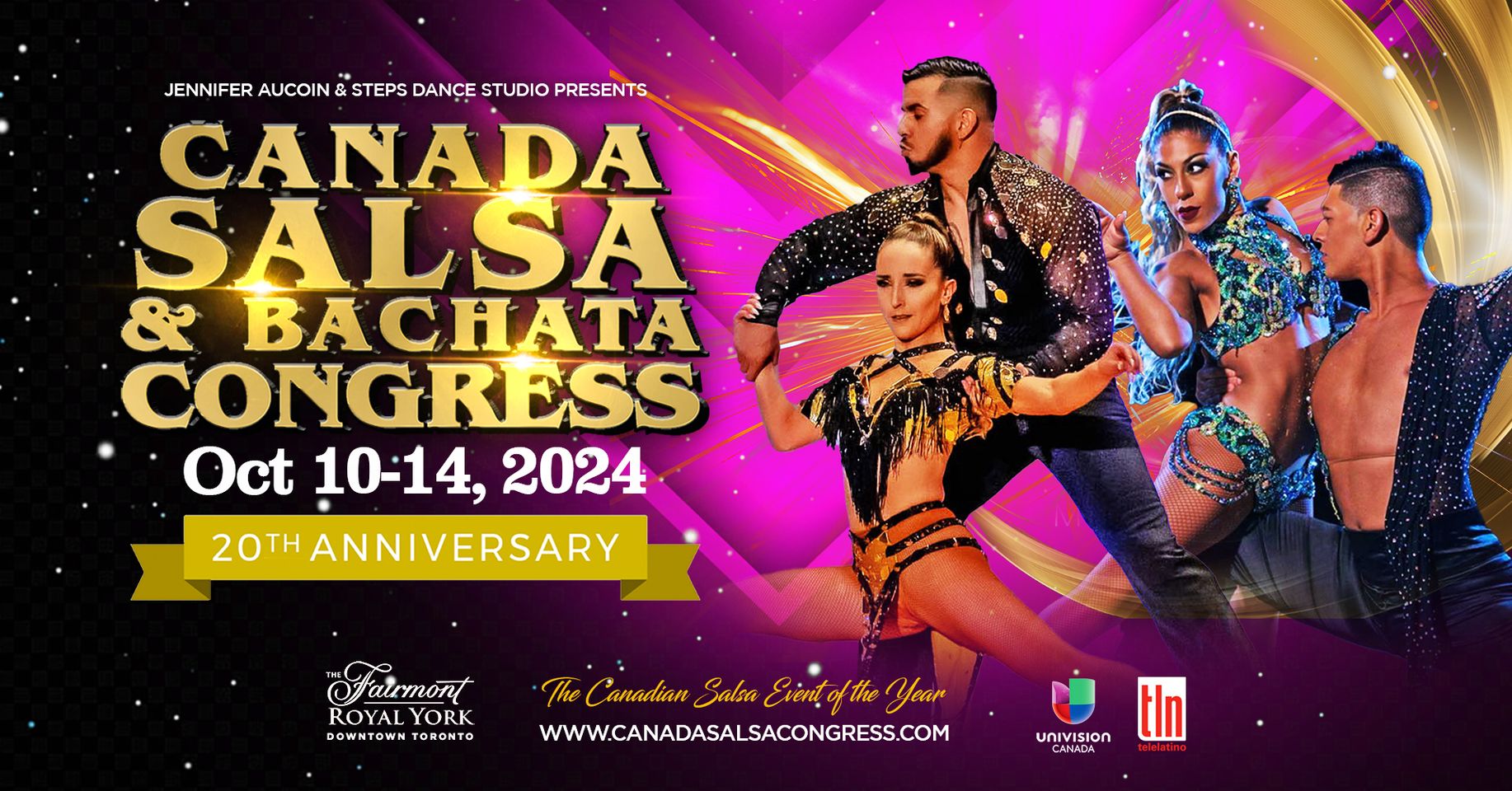 Annual Canada Salsa & Bachata Congress 20th  2024 
