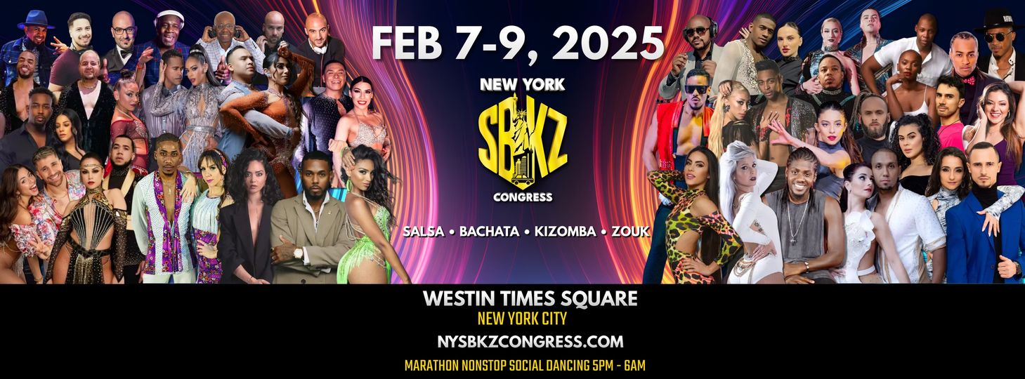 New York SBKZ Congress Salsa Bachata Kizomba Zouk 2025