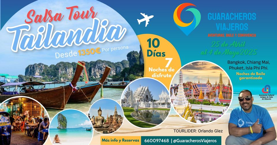 Viaje a Tailandia Salsa Tour by Guaracheros Viajeros