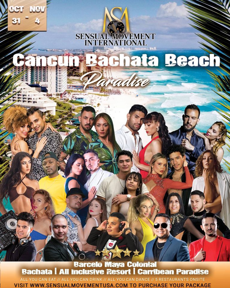 Cancun Bachata Paradise Sensual Movement International