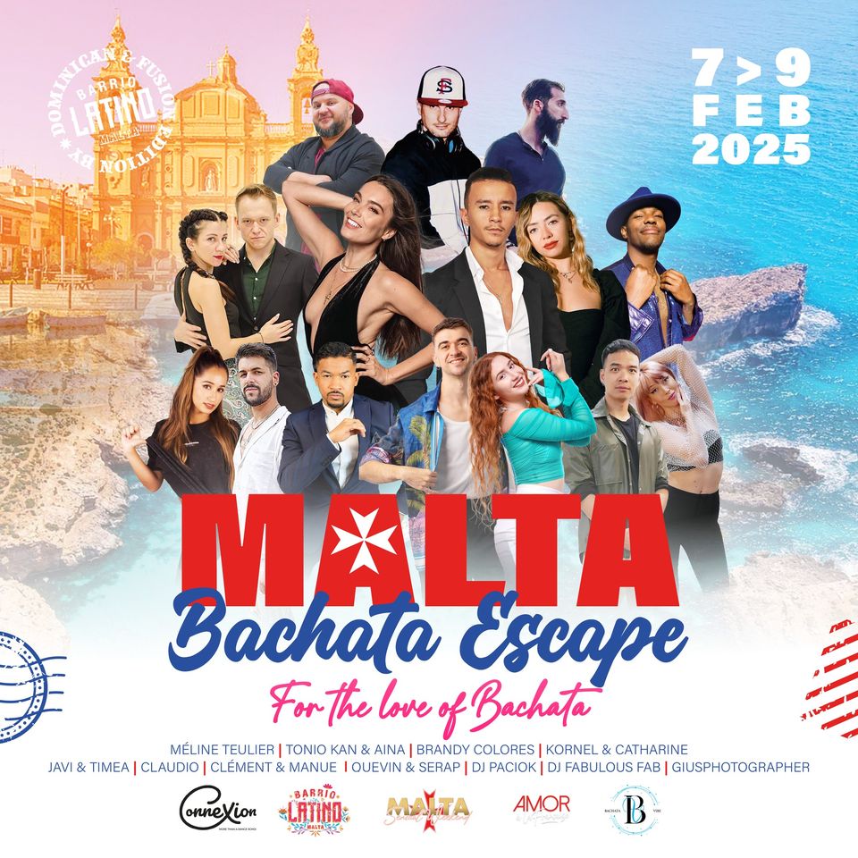 Malta Bachata Escape 25 - For The Love of Bachata 