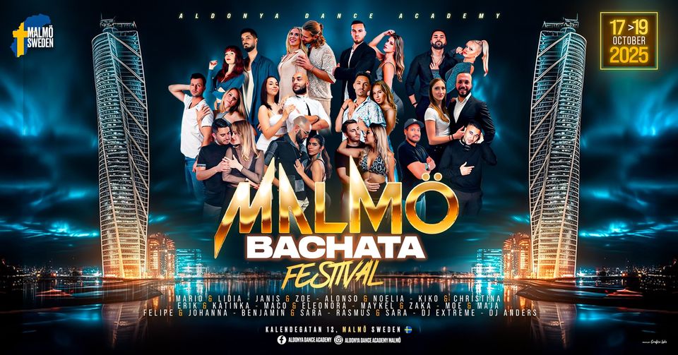 The Biggest bachata festival in Scandinavia Malmö 2025