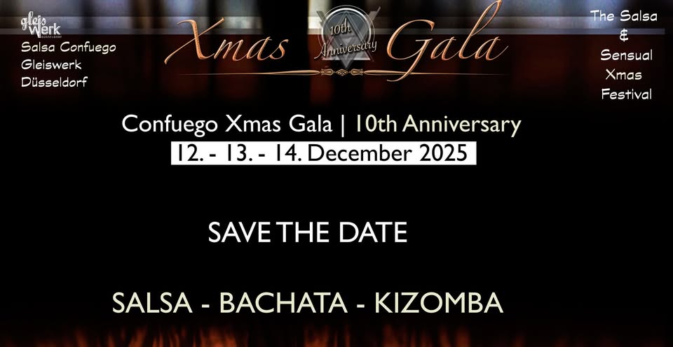 CONFUEGO XMAS-GALA 2025 10th Anniversary Salsa
