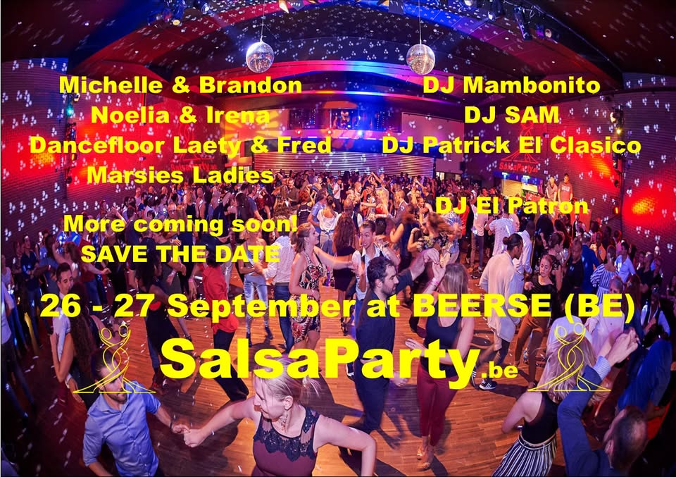 SalsaPartyBE BEERSE Weekend 26-27/09