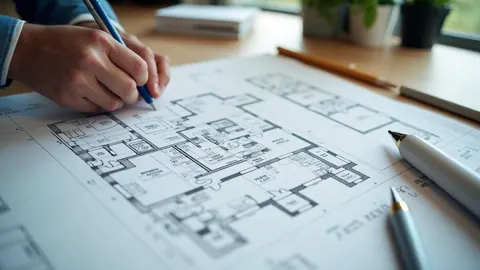 Floor plan service cover