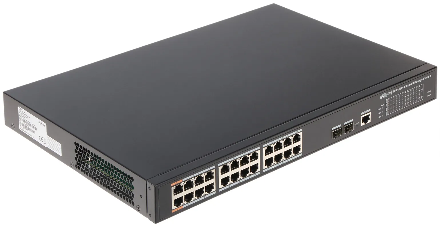 24-Port PoE Gigabit Managed Switch