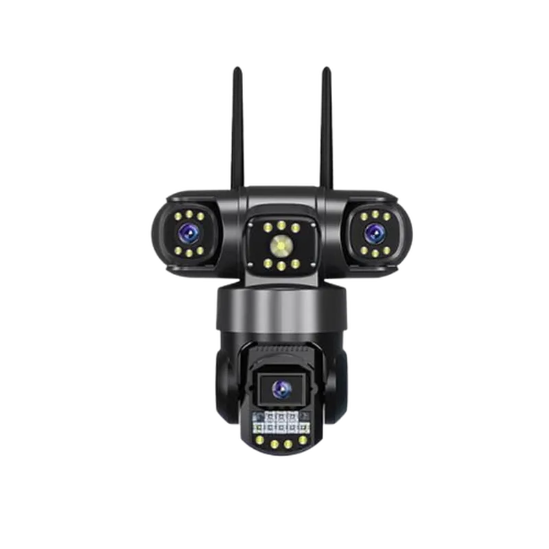 camera de surveillance wifi ptz hd triples objectifs 6MP