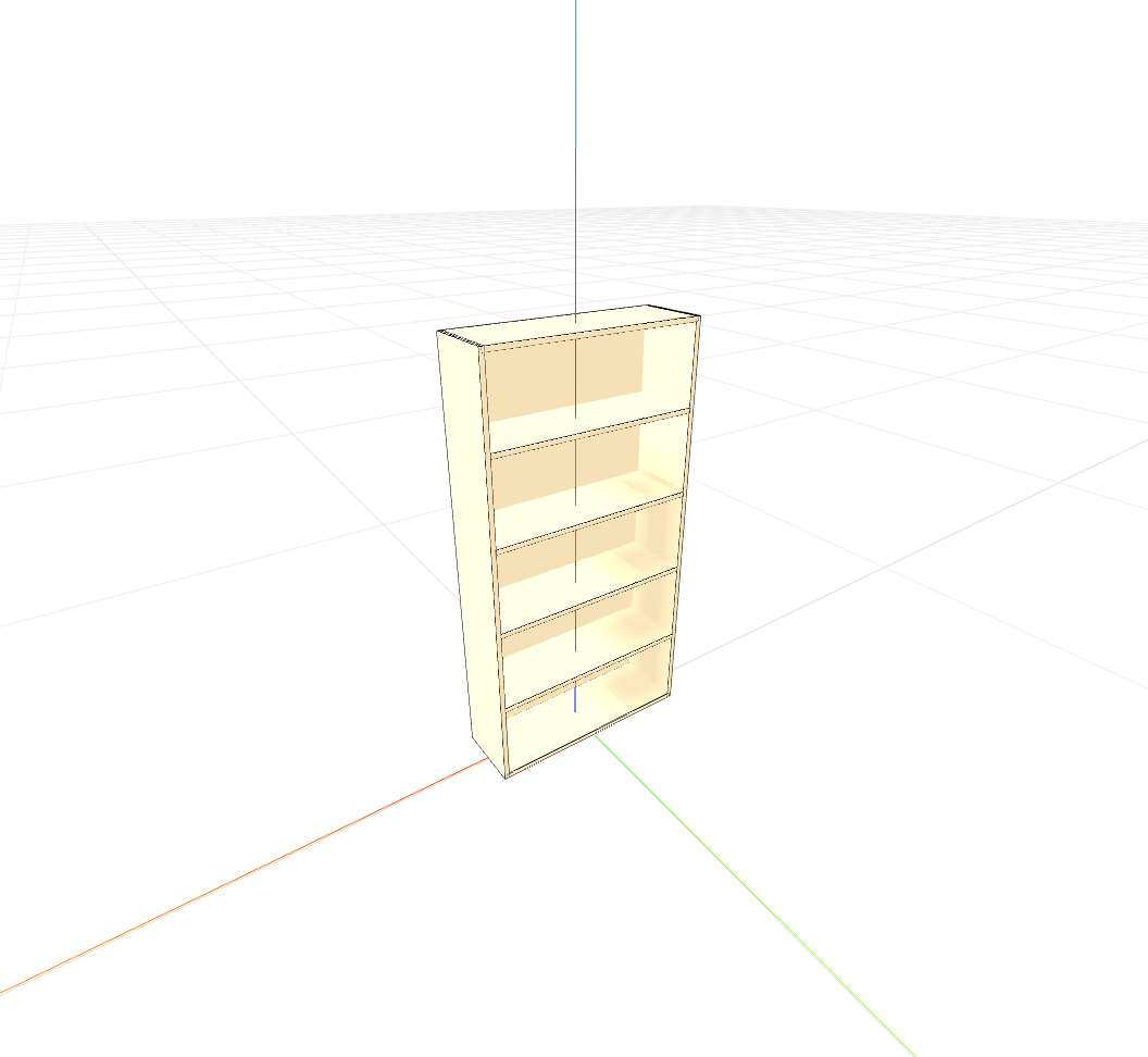 billy shelf 3D Configurator