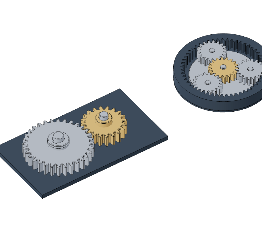 Gear Examples 3D Configurator