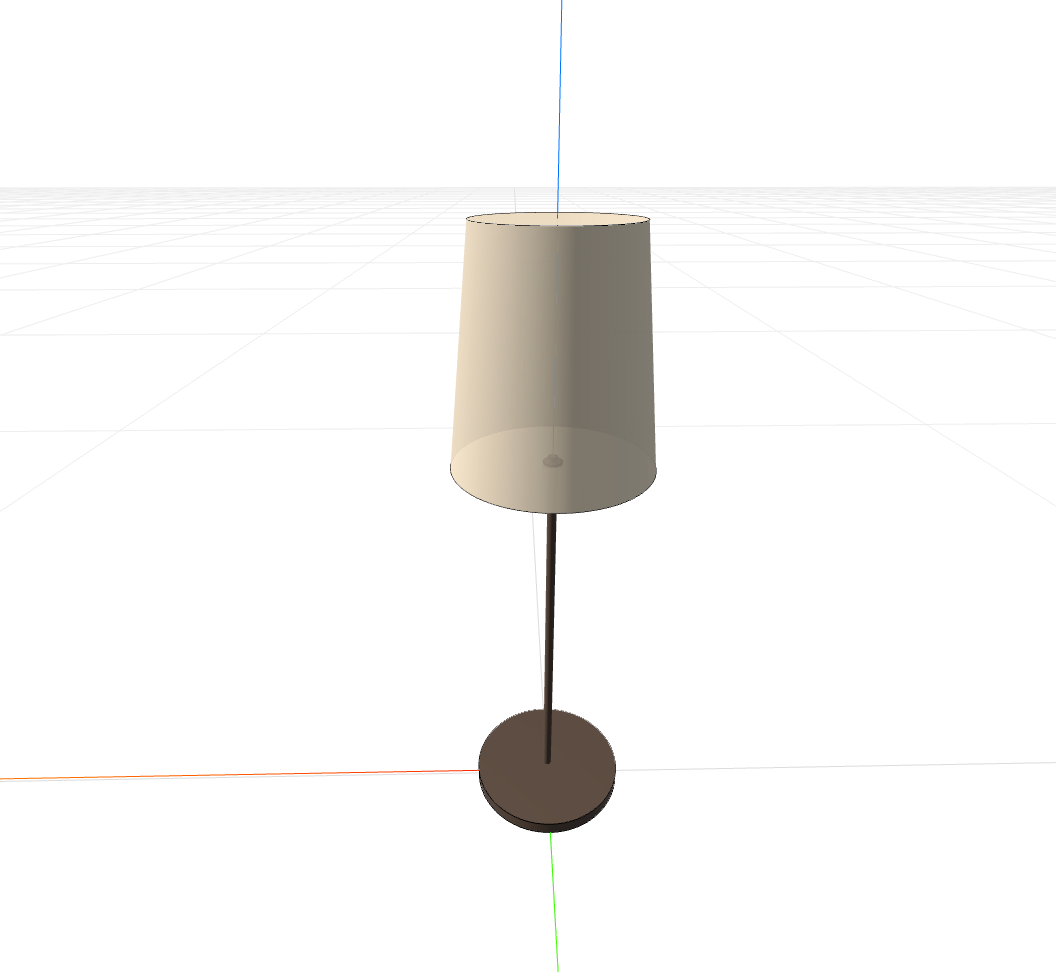 standing lamp 3D Configurator