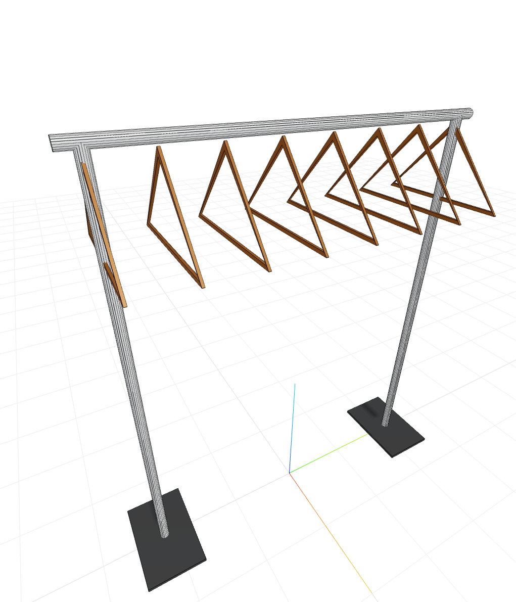 Clothes rack 3D Configurator