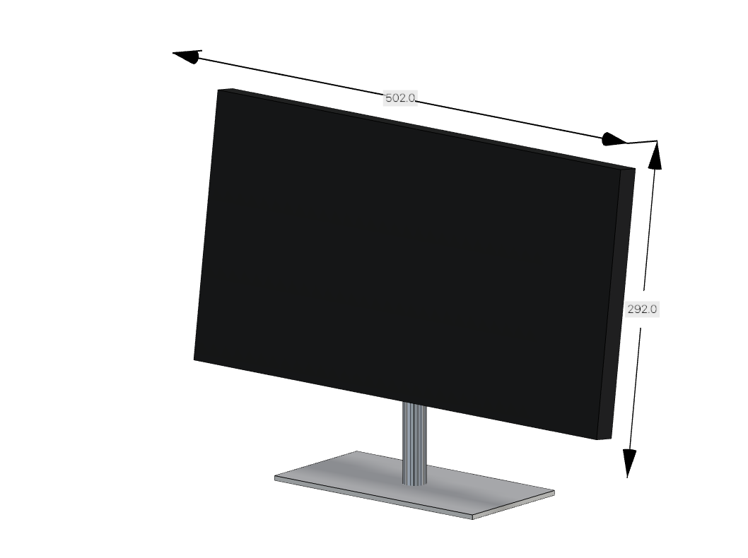 Computer Screen 3D Configurator