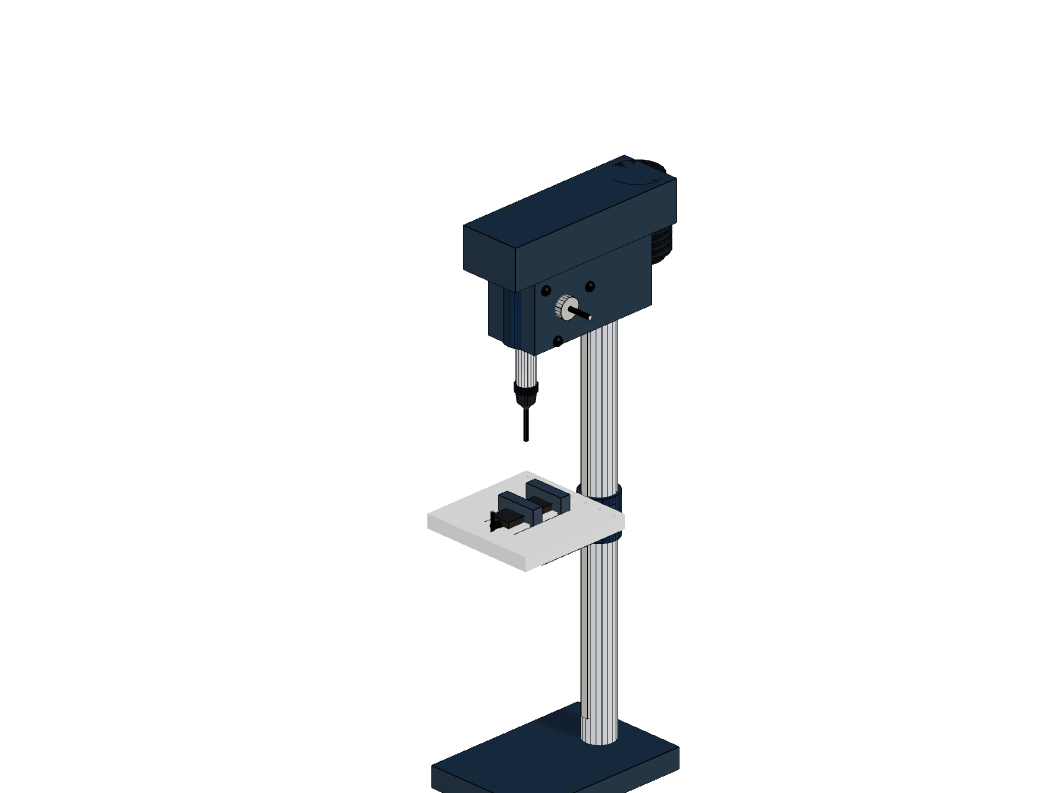 Drill Press Assembly 3D Configurator