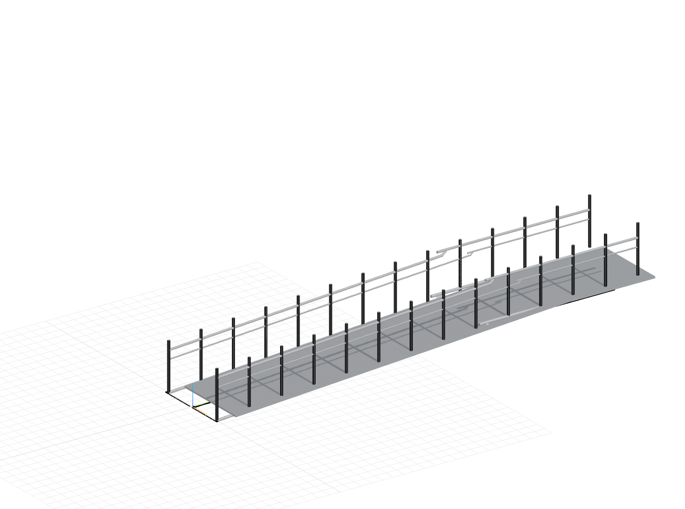 Metal Wheelchair Ramp 3D Configurator