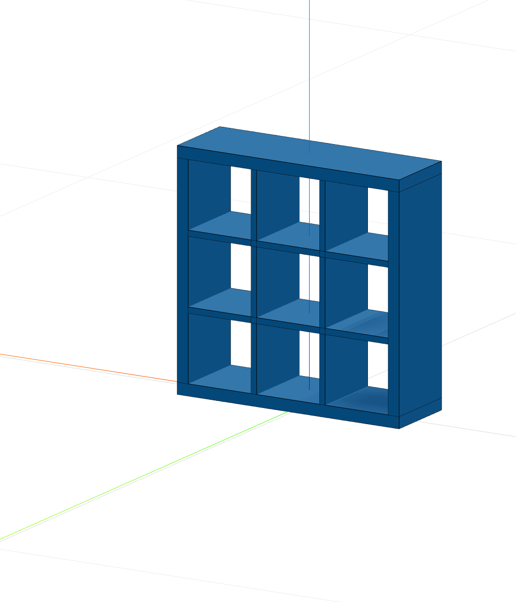Ikea Kallax Shelf 3D Configurator