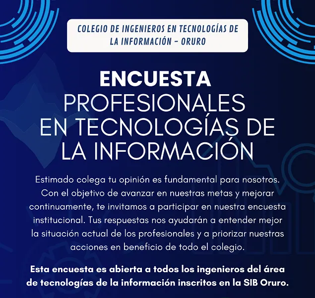 Encuesta Profesional 2024 CITI - Oruro