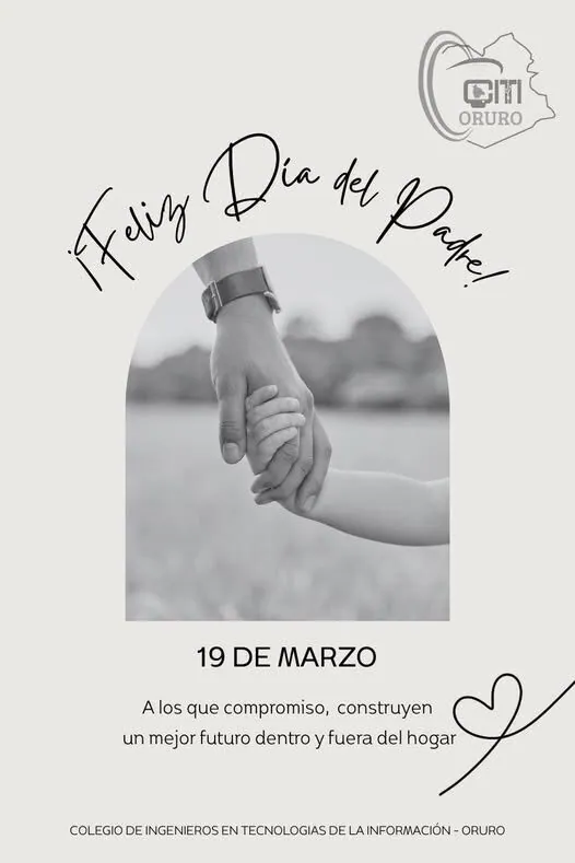 👨‍💻 Feliz Día del Padre