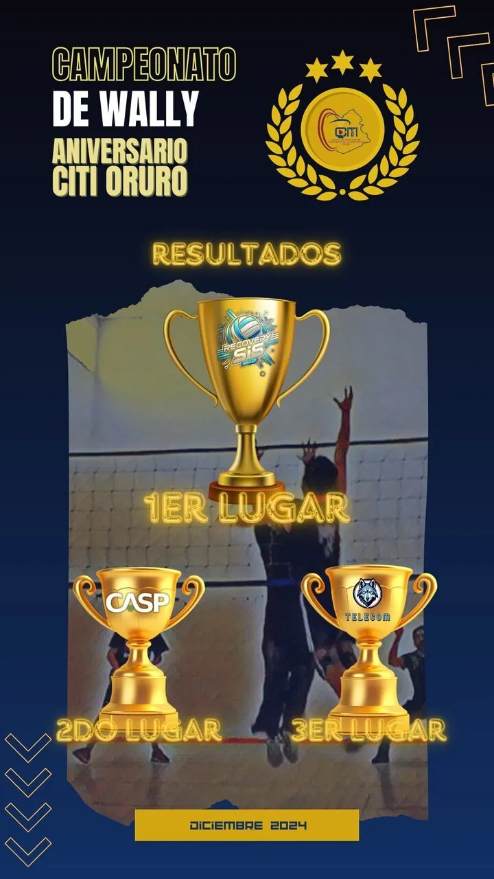 Final del Campeonato de Wally Aniversario CITI Oruro