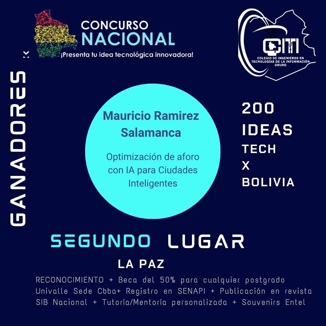 📢 Resultados del Concurso Nacional “200 Ideas Tech por Bolivia”