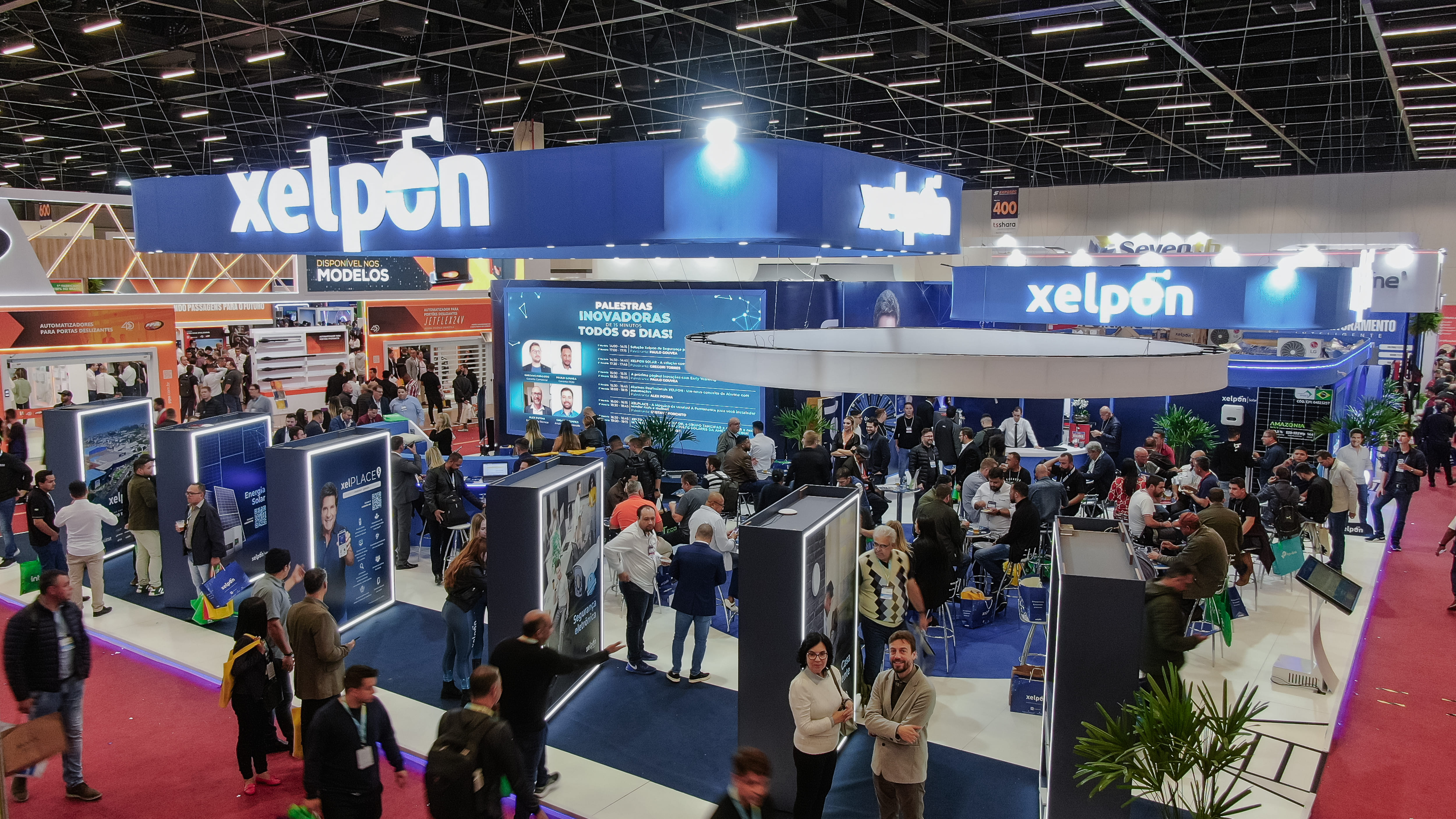 Xelpon apresenta suas Soluções de Segurança Eletrônica e Energia Solar na Exposec 2024