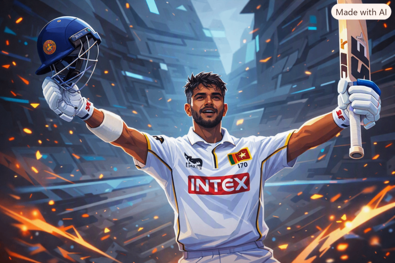 SSC ටෙස්ට් තරගය ජය පරාජයෙන් තොරව අවසන් වෙද්දී සොනල් දිනුෂ පිත්තෙන් දස්කම් දක්වයි