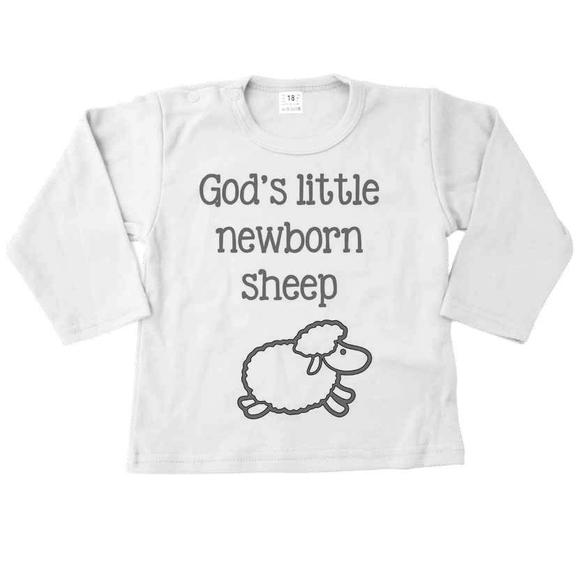 God's little newborn sheep