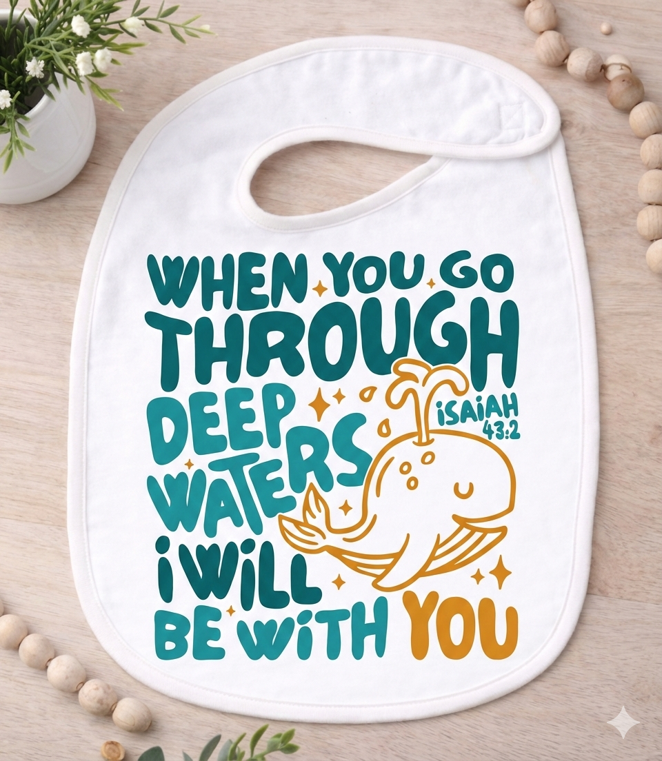 Slabbetje 'I will be with you'