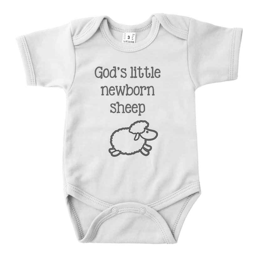God's little newborn sheep