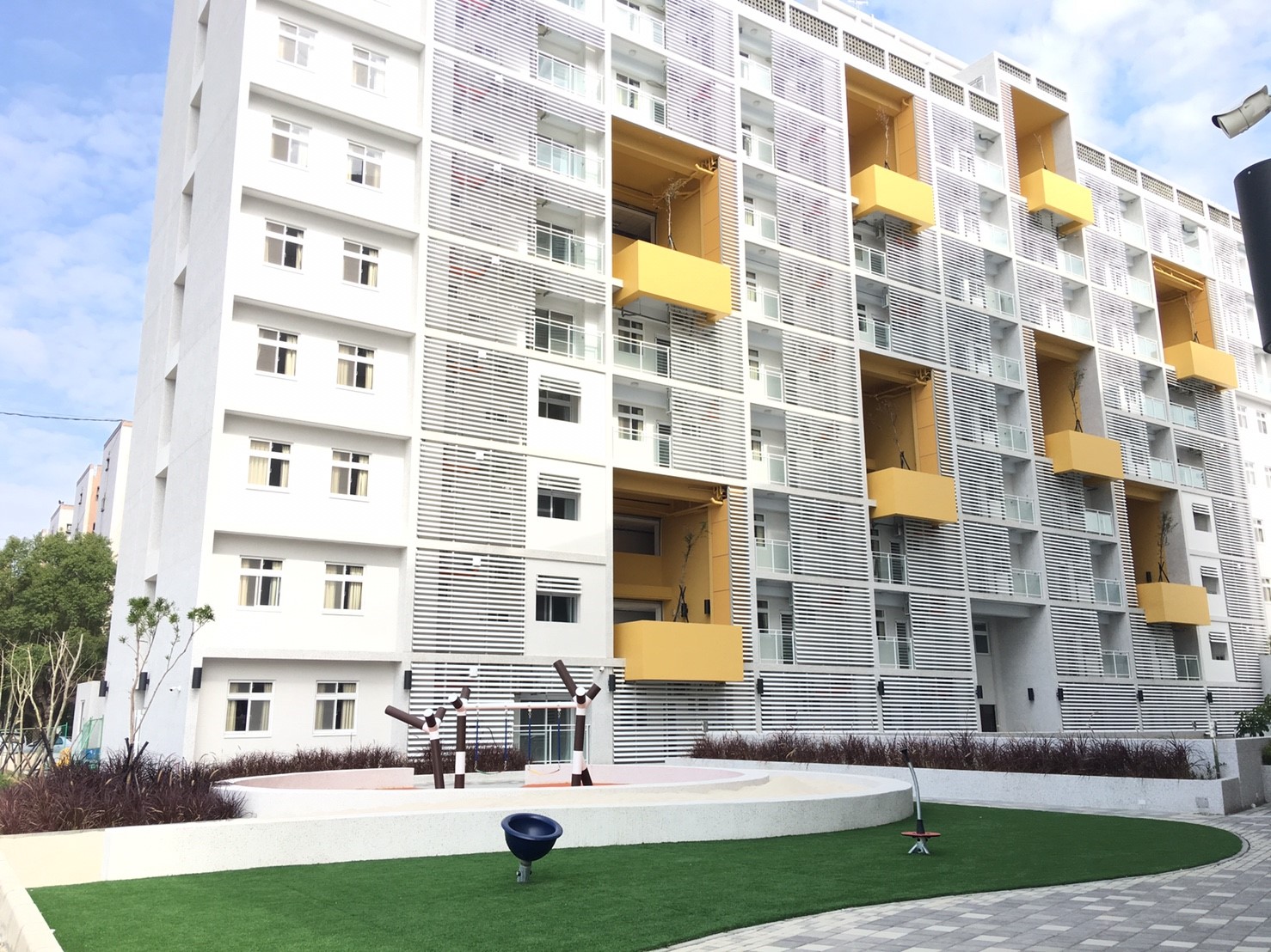 臺中市大里光正段社會住宅新建工程_戶外景觀設計