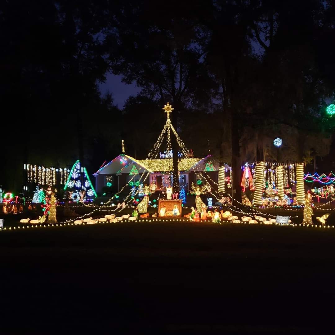 Woodams Christmas Lights, Christmas lights in Bainbridge, GA (photo 1)