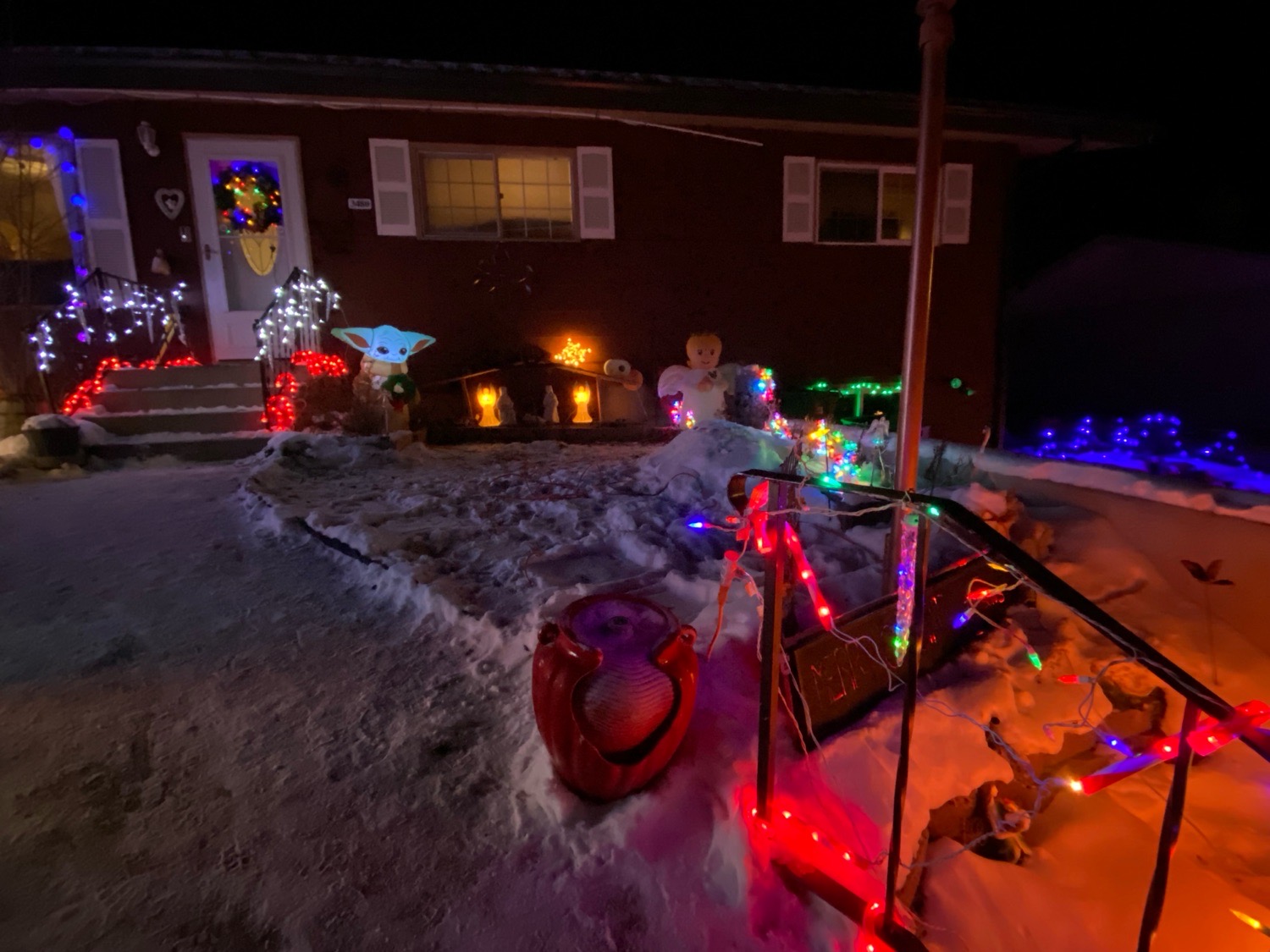 Light Show, Christmas lights in Butte, MT (photo 2)