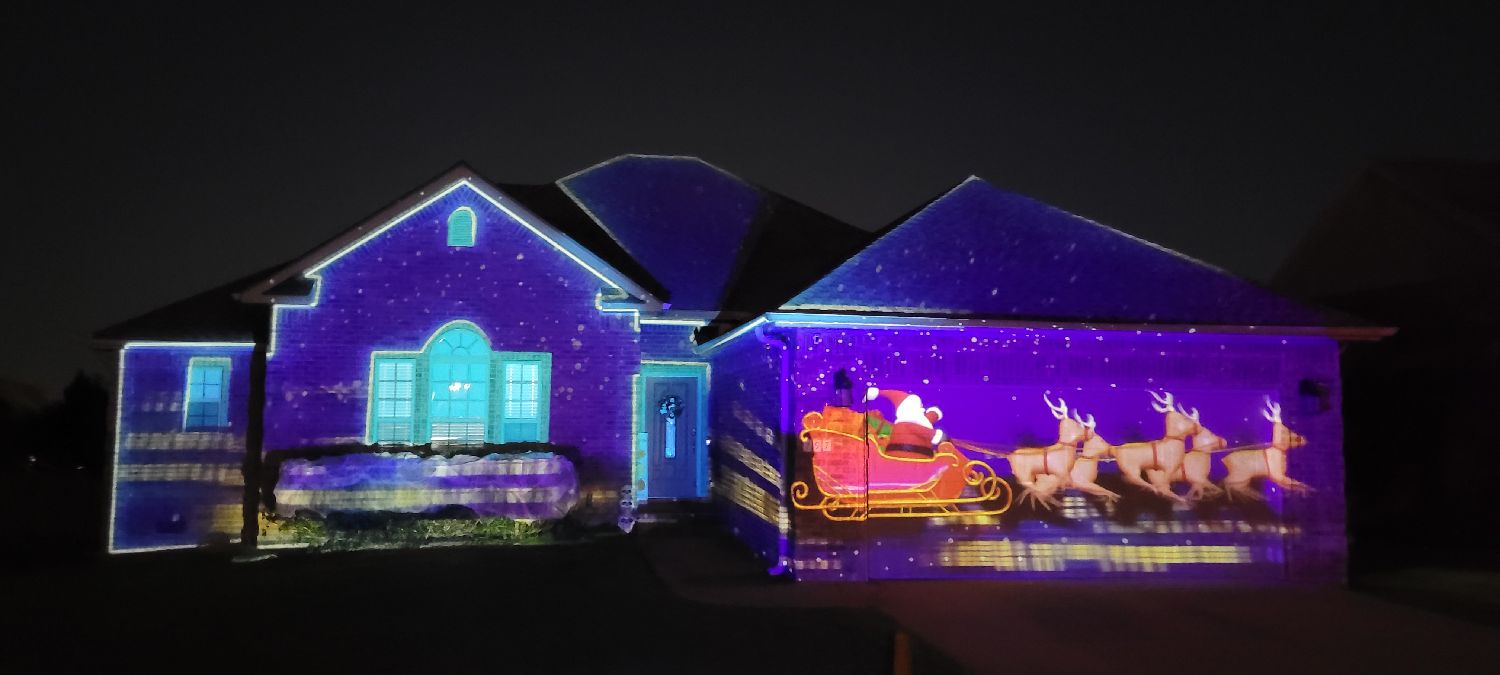 Graves Manor, Christmas lights in Centerton, AR (photo 3)