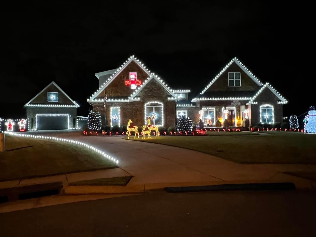 Jones, Christmas lights in Warner Robins, GA (photo 1)