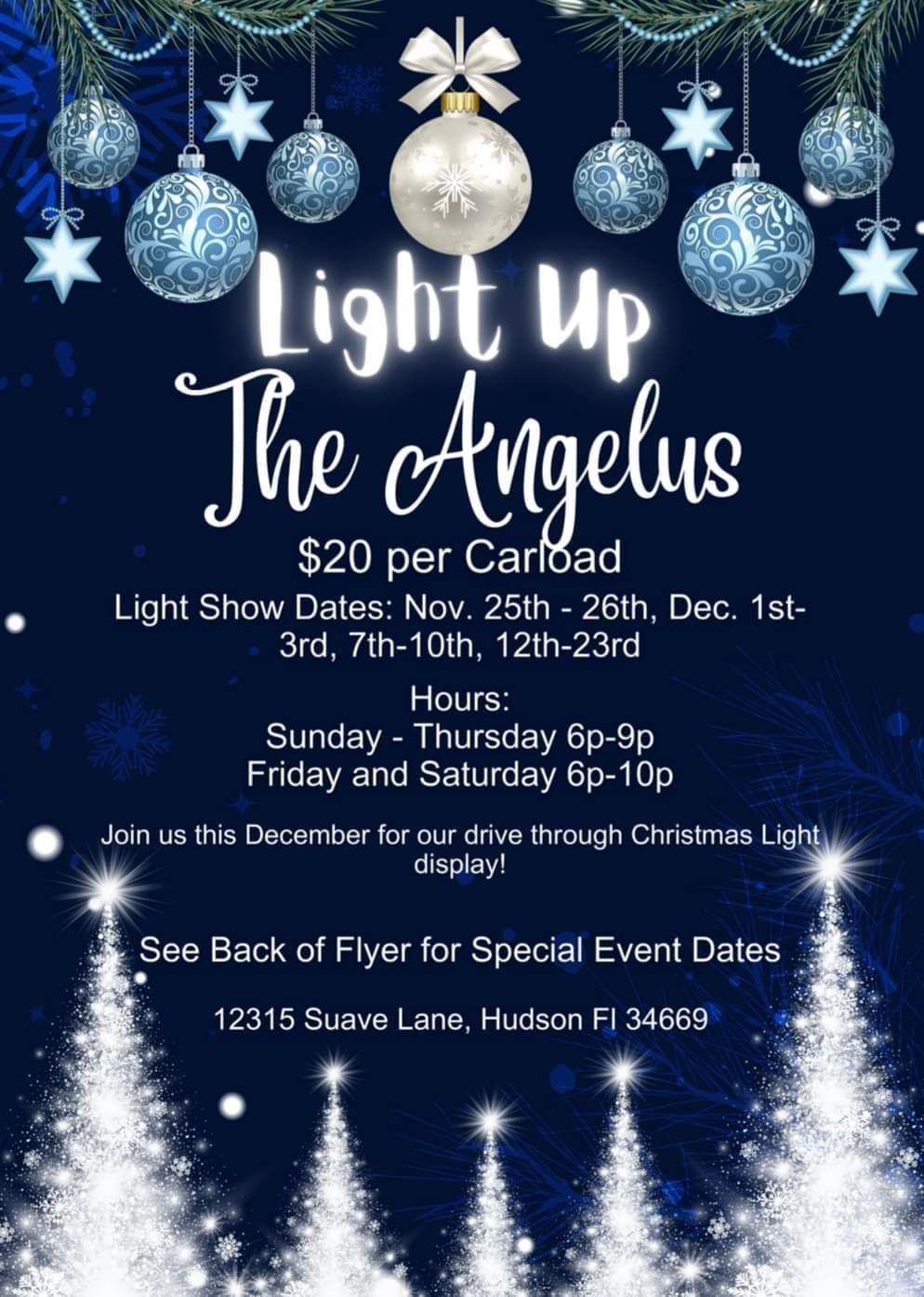 Light Up Angelus, Christmas lights in Hudson, FL (photo 1)