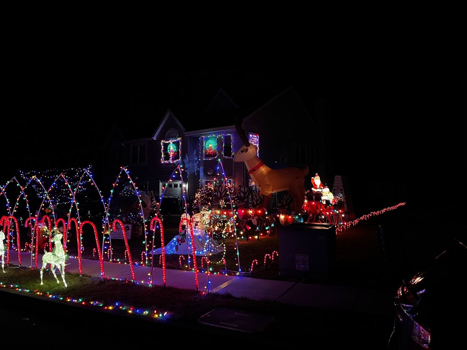 Winter Wonderland, Christmas lights in Warrington, PA (photo 1)