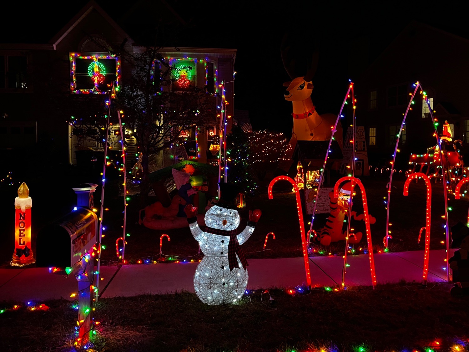 Winter Wonderland, Christmas lights in Warrington, PA (photo 5)