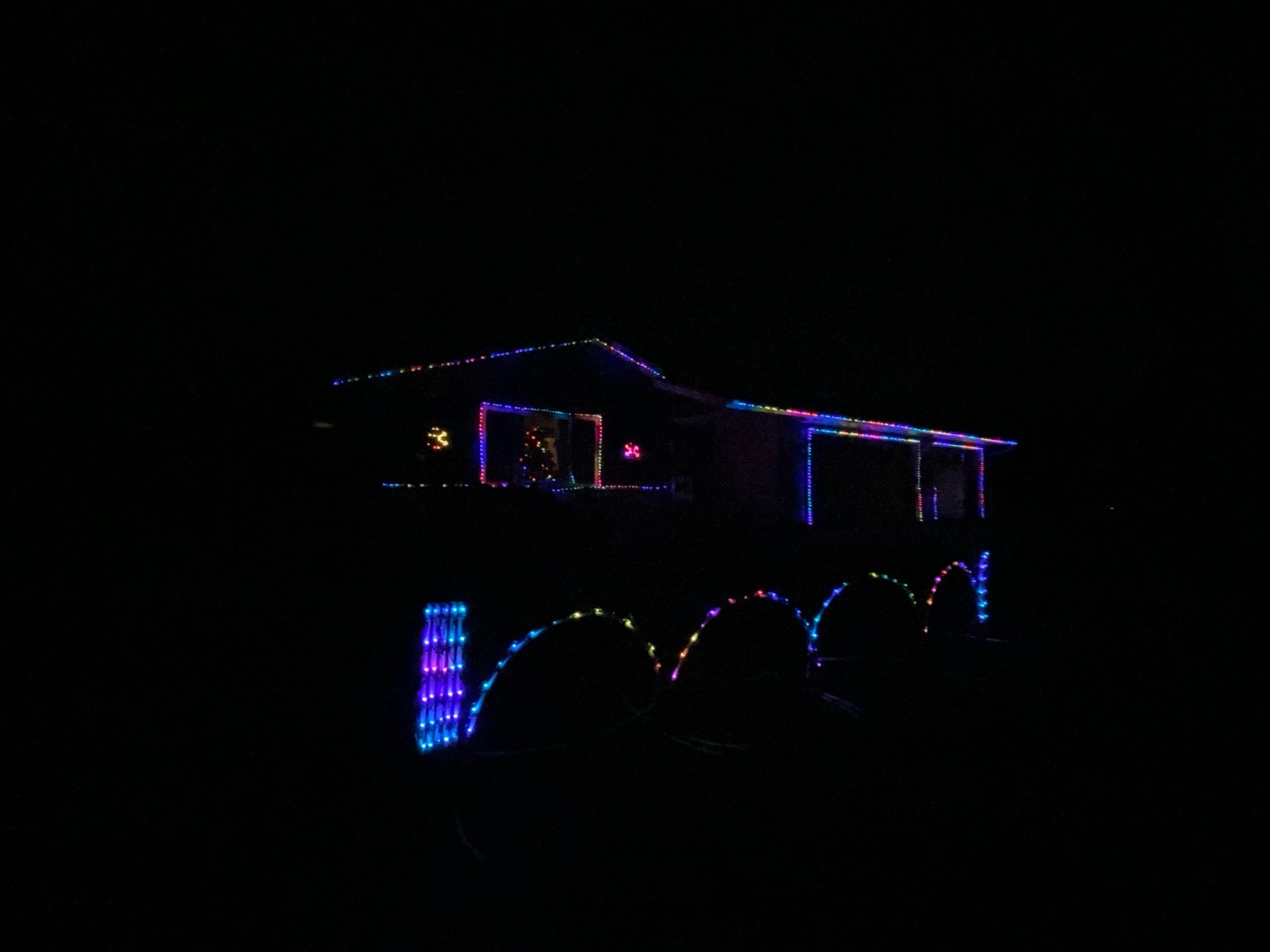 Christmas on Claret, Christmas lights in Stevens Point, WI (photo 3)