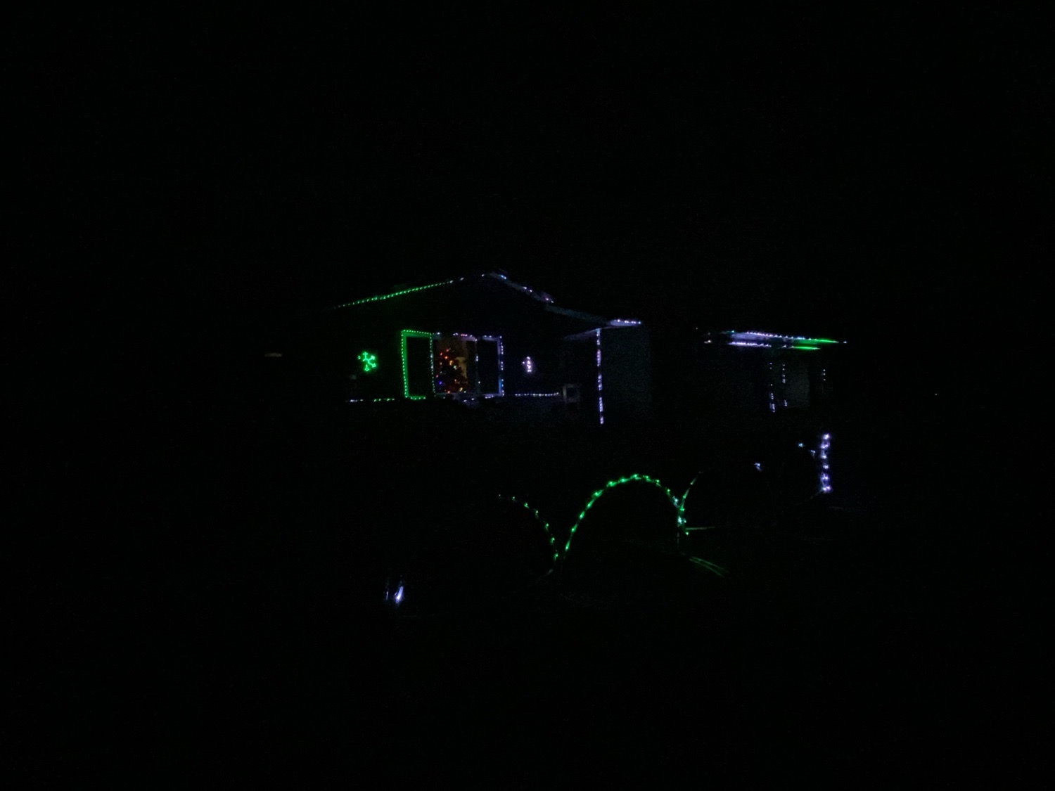 Christmas on Claret, Christmas lights in Stevens Point, WI (photo 2)