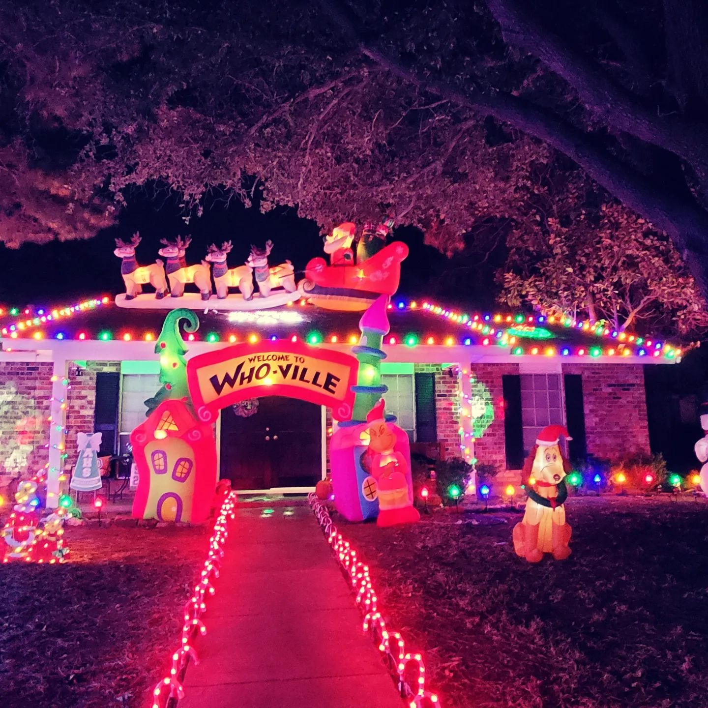 Hastings Holiday Drive, Christmas lights in Arlington, TX (photo 1)