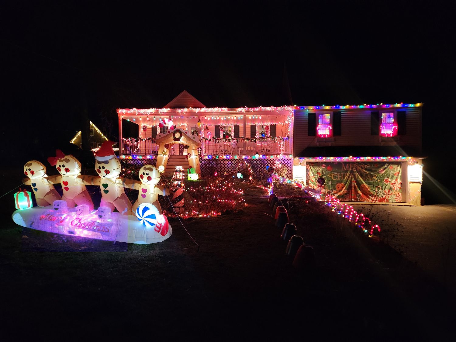 Christmas house, Christmas lights in Conway, NH (photo 1)