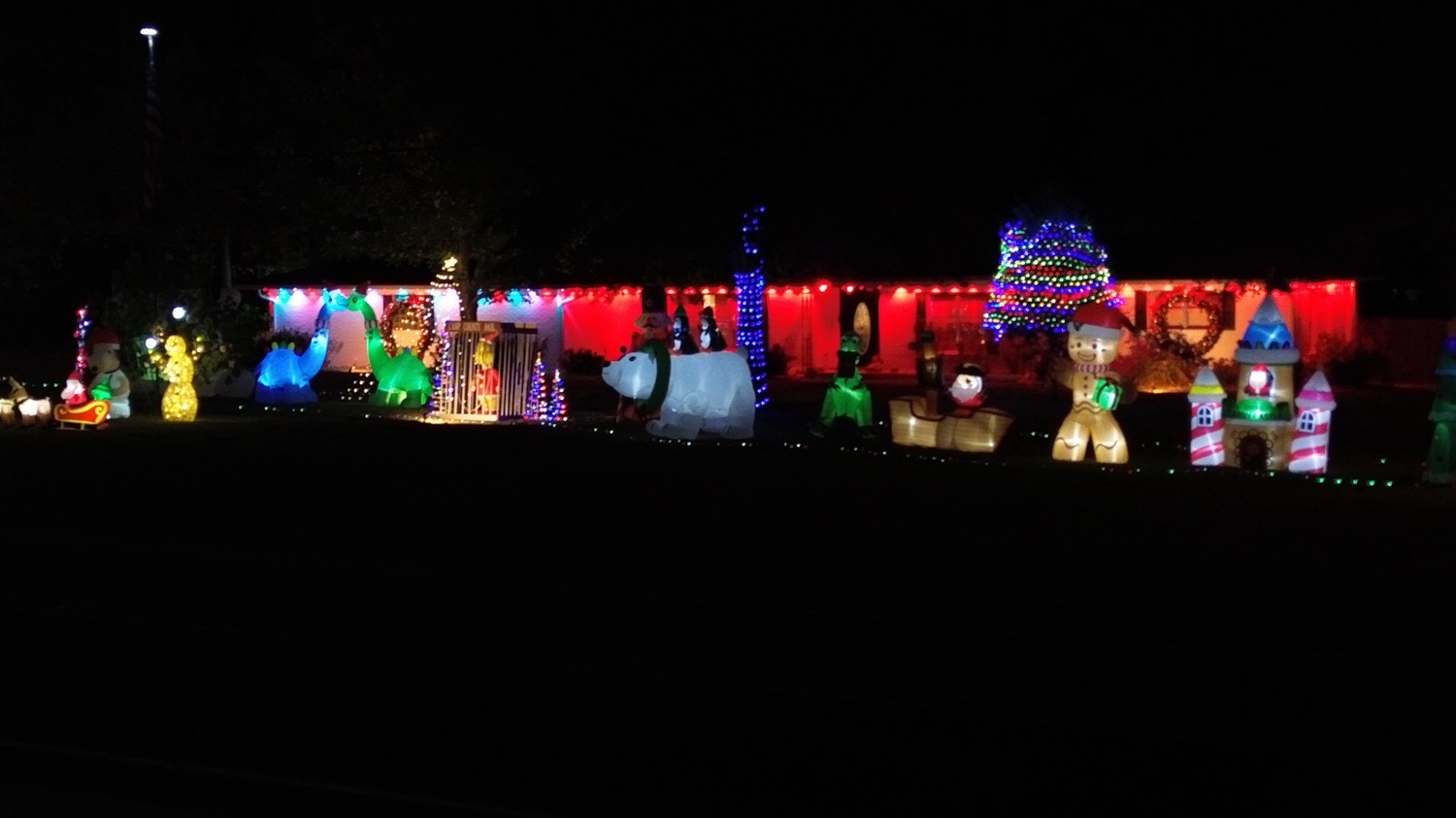 Lafayette Christmas, Christmas lights in Pittsburg, TX (photo 2)