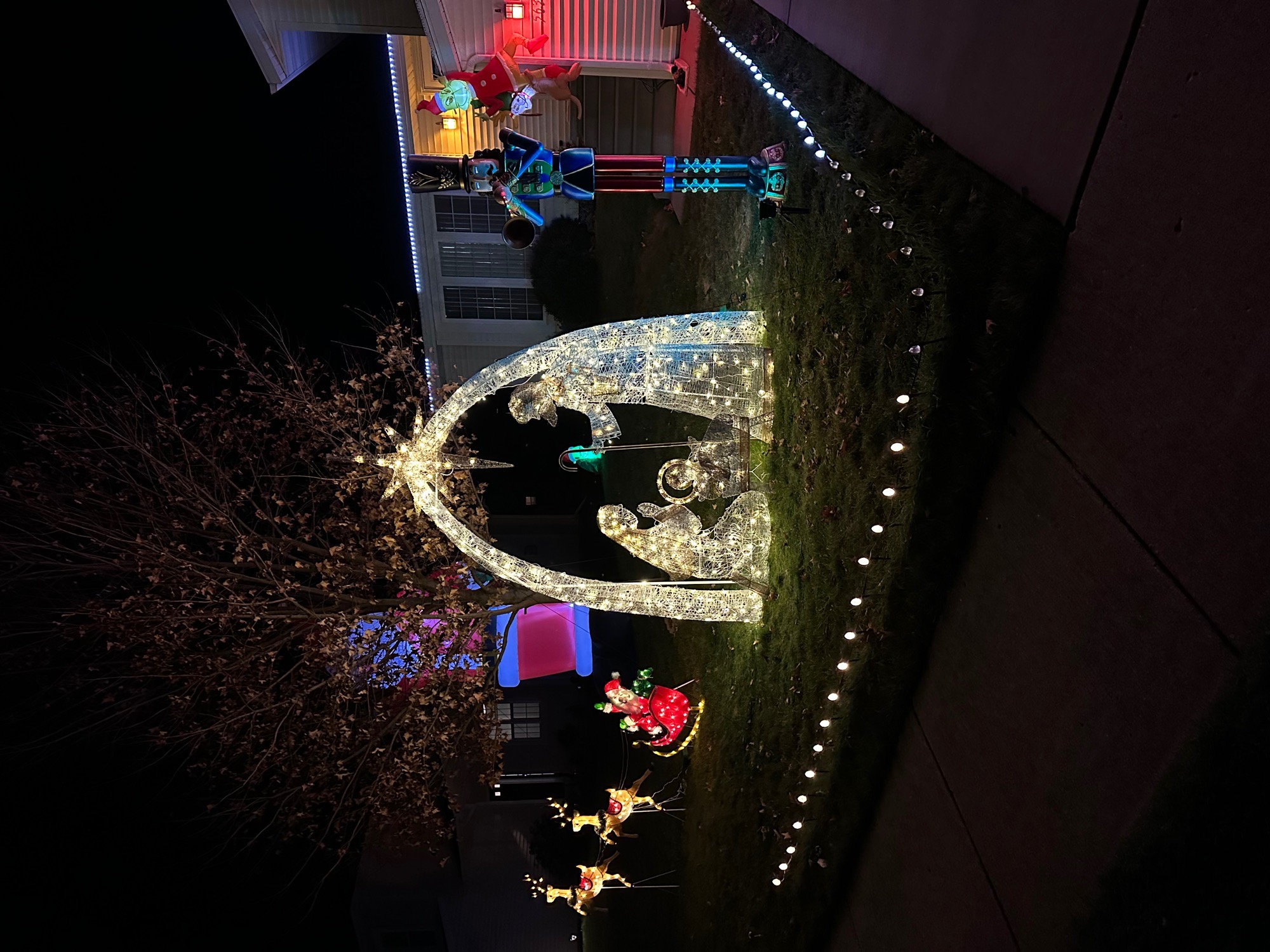 Merry House of Funk, Christmas lights in Edgerton, WI (photo 1)