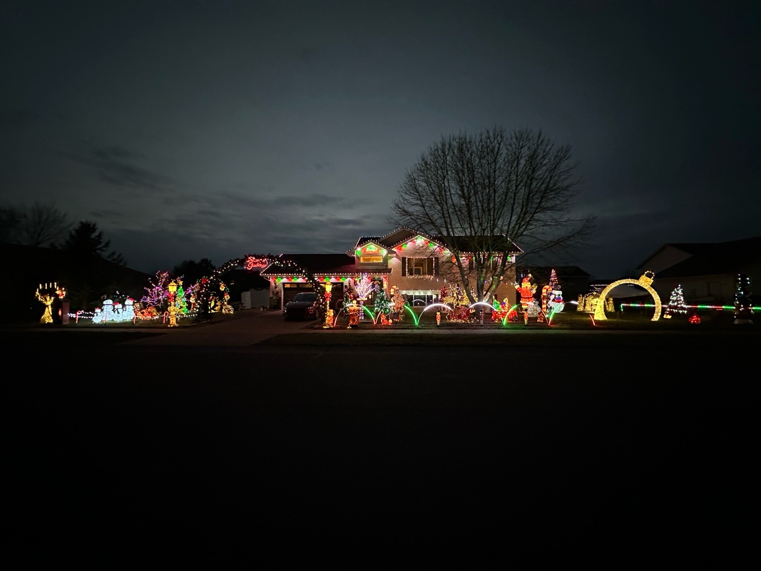 Setzerville Setzer family Christmas, Christmas lights in North Branch, MN (photo 1)