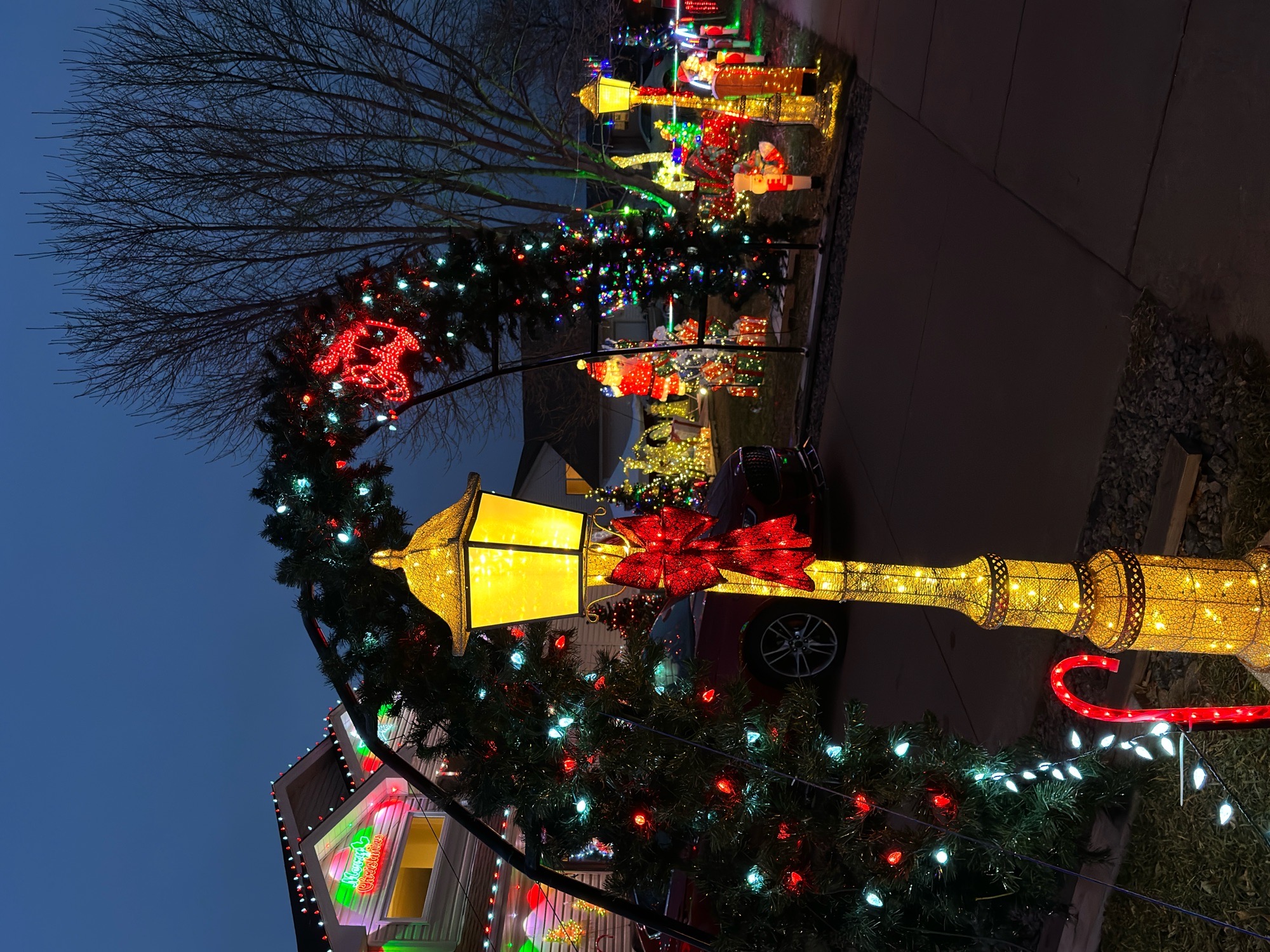 Setzerville Setzer family Christmas, Christmas lights in North Branch, MN (photo 4)