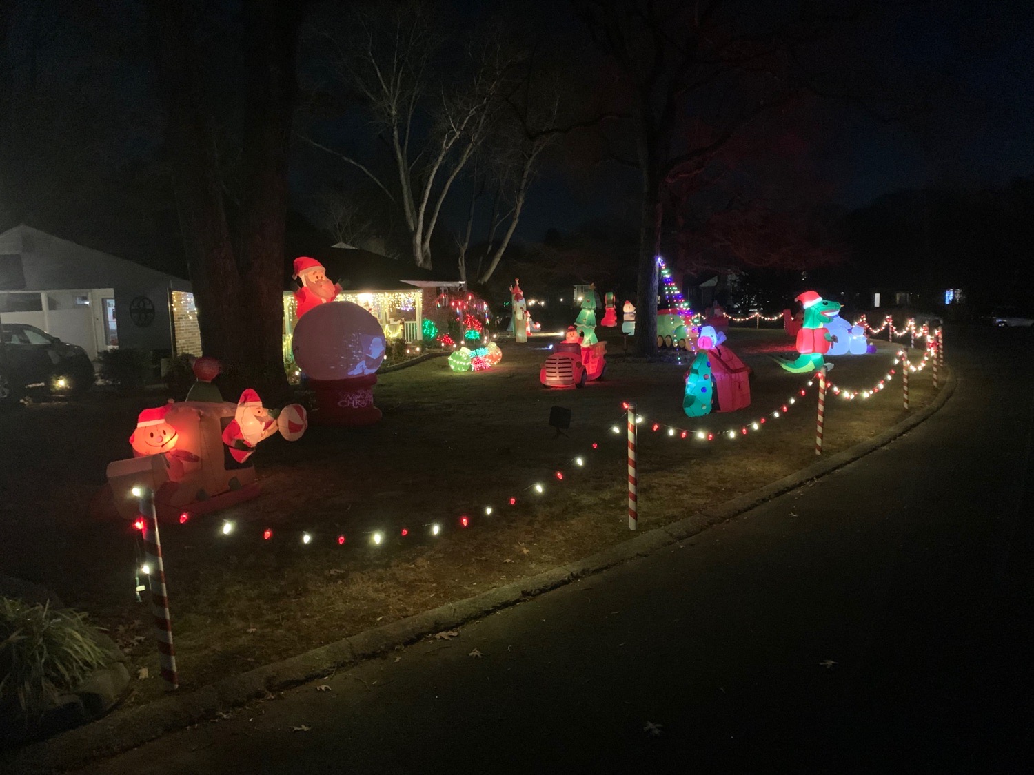 Inflatable Christmas, Christmas lights in Media, PA (photo 1)
