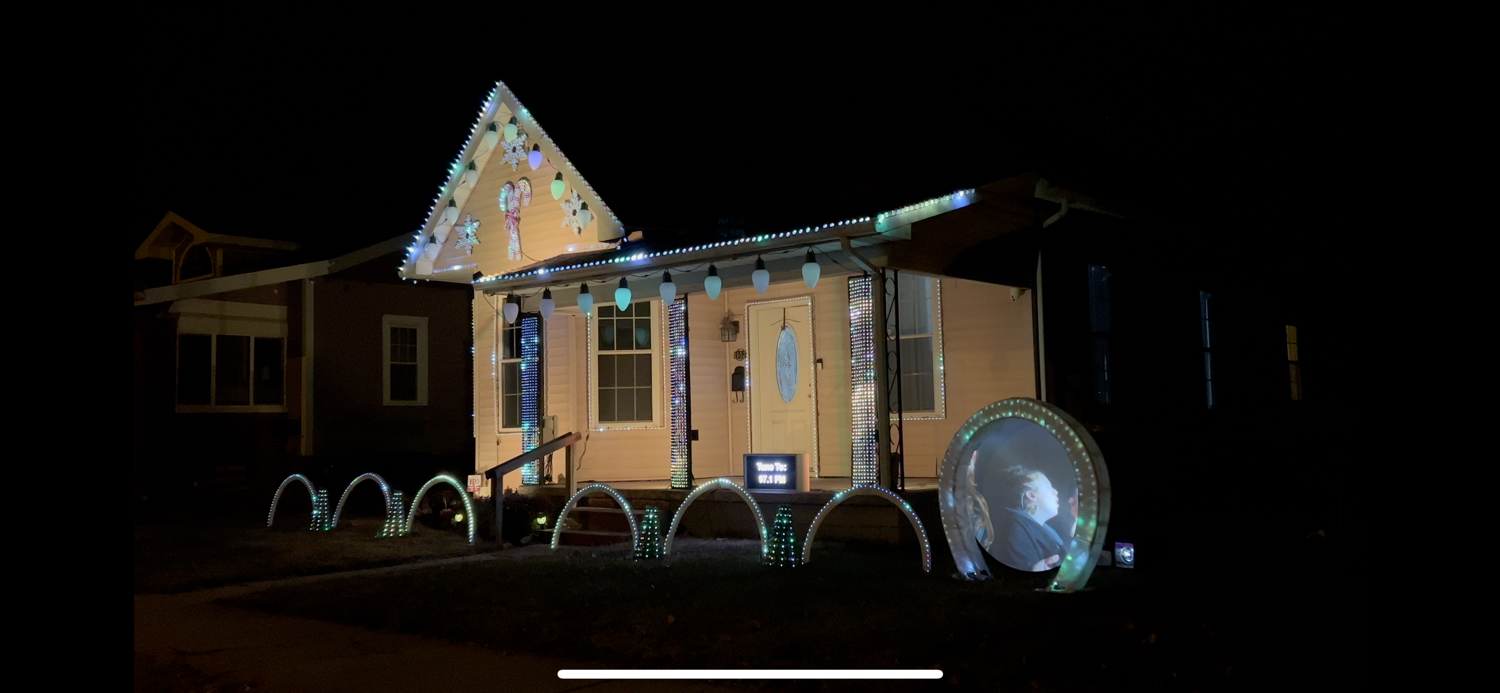Lights on State Street, Christmas lights in Vincennes, IN (photo 1)