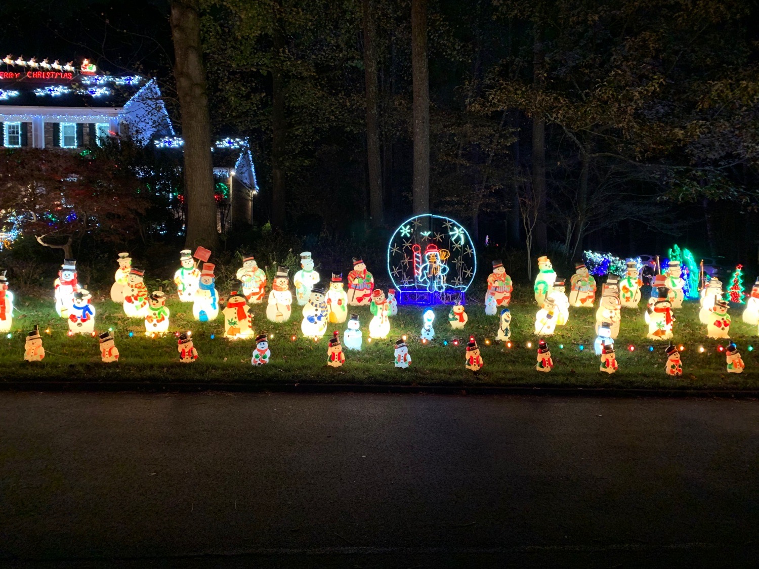 A Whole Lot of Christmas, Christmas lights in Stone Mountain, GA (photo 3)