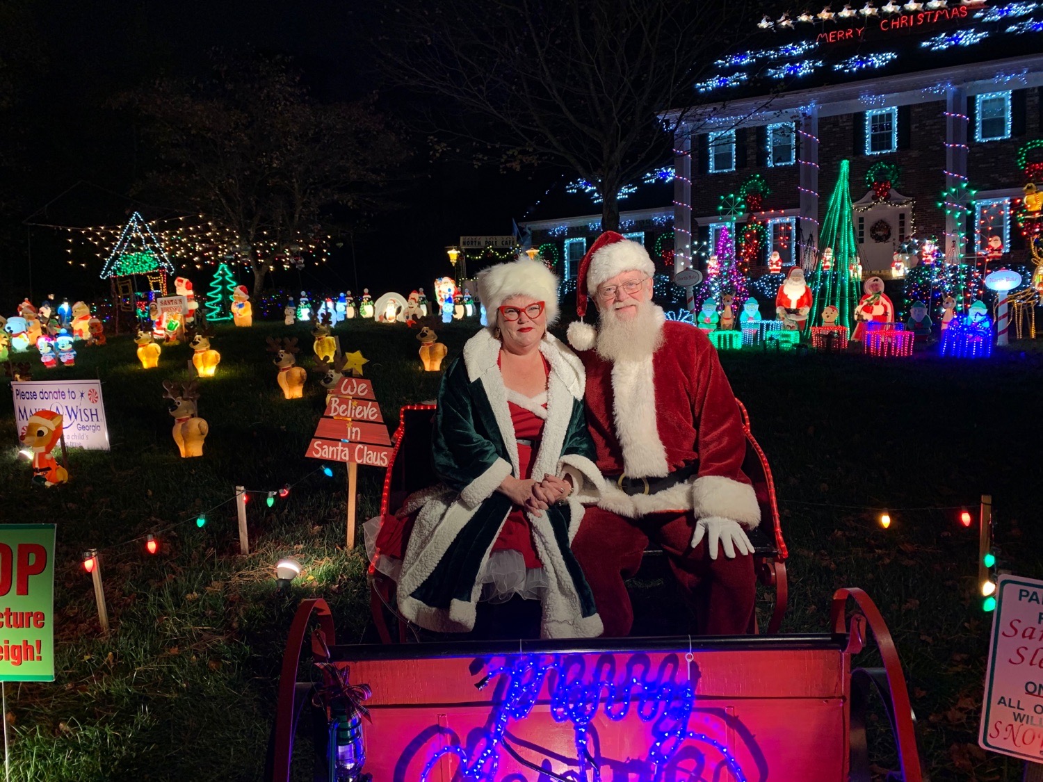 A Whole Lot of Christmas, Christmas lights in Stone Mountain, GA (photo 5)