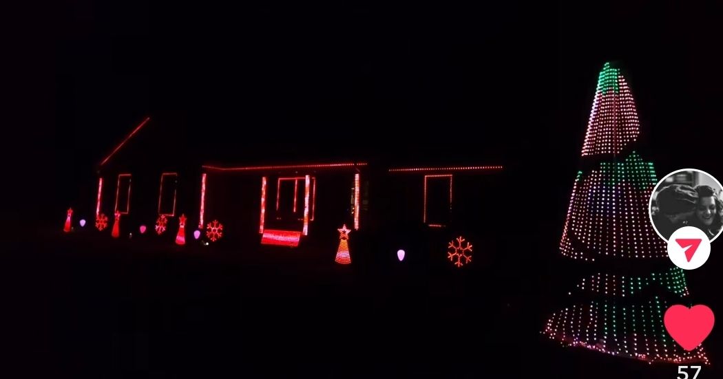 Bath Lightshow, Christmas lights in Brookville, IN (photo 1)